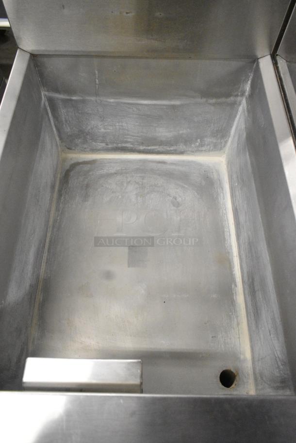 Frymaster GPCRSC Stainless Steel Commercial Natural Gas Powered 3 Bay Pasta Cooker on Commercial Casters. 80,000 BTU. - Image 5 of 12