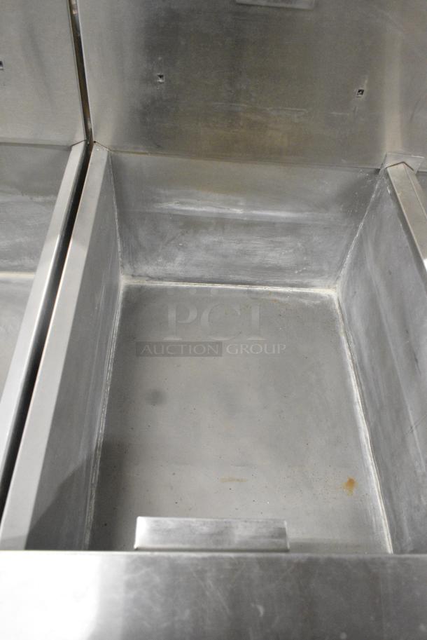 Frymaster GPCRSC Stainless Steel Commercial Natural Gas Powered 3 Bay Pasta Cooker on Commercial Casters. 80,000 BTU. - Image 6 of 12