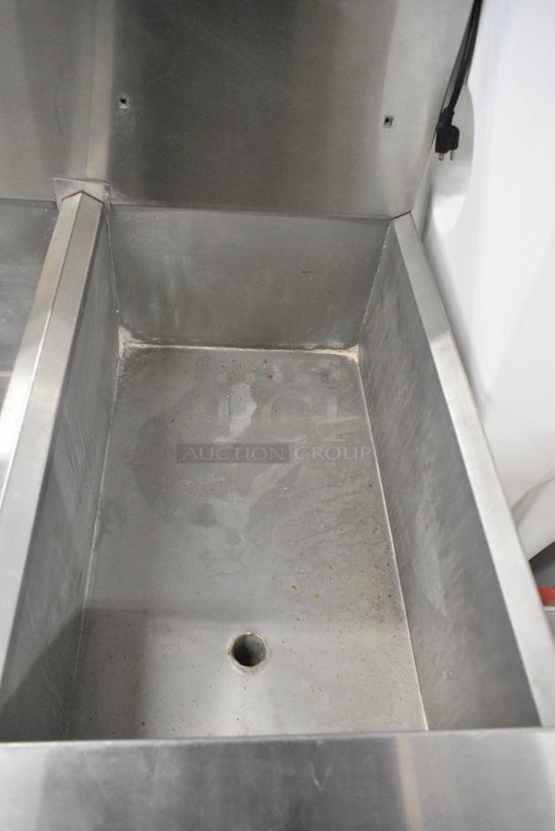Frymaster GPCRSC Stainless Steel Commercial Natural Gas Powered 3 Bay Pasta Cooker on Commercial Casters. 80,000 BTU. - Image 7 of 12
