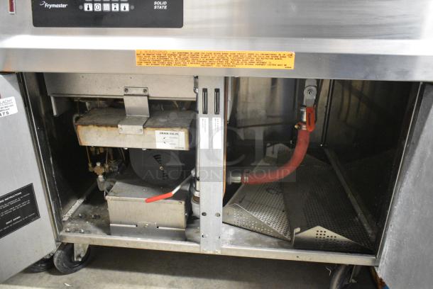 Frymaster GPCRSC Stainless Steel Commercial Natural Gas Powered 3 Bay Pasta Cooker on Commercial Casters. 80,000 BTU. - Image 11 of 12