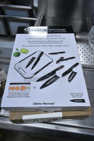 BRAND NEW SCRATCH AND DENT! Cuisinart C55CB-11PBGR 11 Piece Knife Set