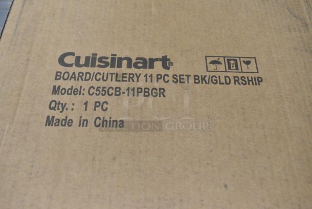 BRAND NEW SCRATCH AND DENT! Cuisinart C55CB-11PBGR 11 Piece Knife Set - Image 3 of 3