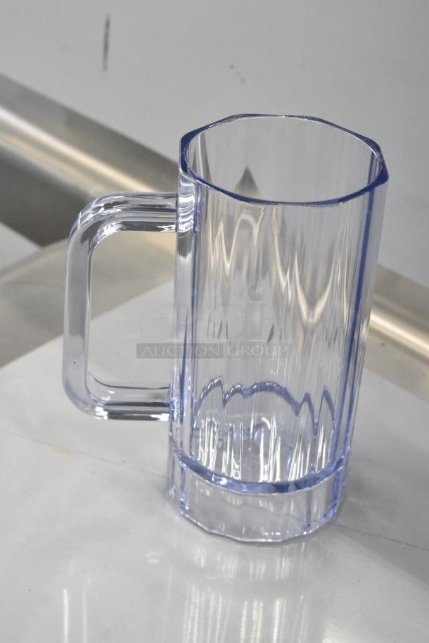 3 BRAND NEW SCRATCH AND DENT! Boxes of 12 176BWSBRMG16 Choice 16 oz. Plastic Beer Mug. 3 Times Your Bid! - Image 1 of 7