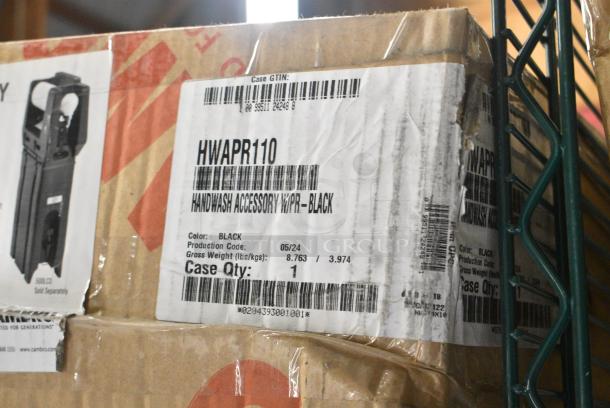 3 BRAND NEW SCRATCH AND DENT! HWAPR110 Cambro HWAPR Black Hand Washing Station - Roll Towel Dispenser. 3 Times Your Bid! - Image 4 of 4