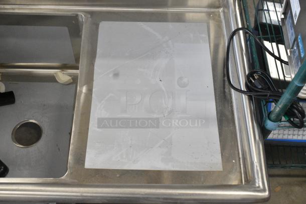 BRAND NEW SCRATCH AND DENT! Regency 600S1162018R Stainless Steel Single Bay Sink w/ Right Side Drain Board. No Legs. - Image 4 of 6