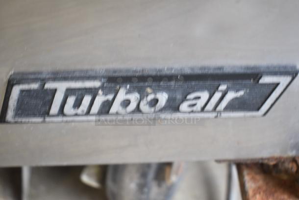 Turbo Air TBD-1SD Stainless Steel Commercial Single Door Undercounter Cooler on Commercial Casters. 115 Volts, 1 Phase. Tested and Powers On But Does Not Get Cold - Image 5 of 9