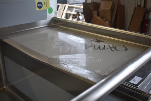 BRAND NEW SCRATCH AND DENT! Regency 600S32030220 Stainless Steel Commercial 3 Bay sink w/ Dual Drain Boards. No Legs. - Image 6 of 8