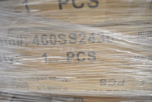30 BRAND NEW SCRATCH AND DENT! Items Including 407DL801A Choice Classic 4 Qt. Half Size Chafer, 460SS2436 SHELF 24X36 STAINLESS STEEL SOLID, Vollrath CT2H-120250 JT1H Conveyor Toaster with 2 1/2" Opening - 120V, 1600W, BFM Seating Margate Standard Height Outdoor / Indoor 18" White Square Table Base with Umbrella Hole. 30 Times Your Bid! - Image 10 of 13