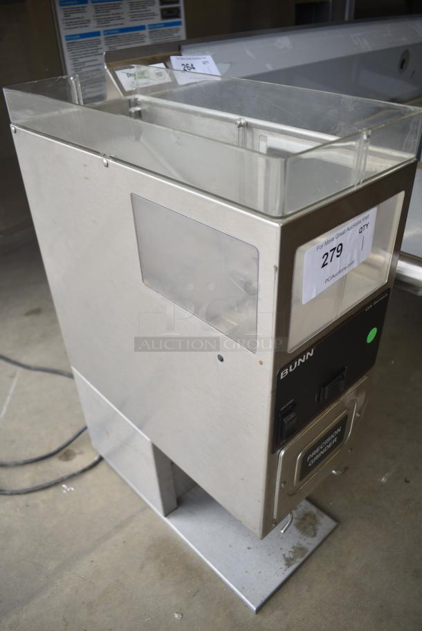 Bunn G9-2T HD Stainless Steel Commercial Countertop Coffee Bean Grinder. 120 Volts, 1 Phase. Tested and Does Not Power On - Image 2 of 7