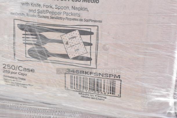26 BRAND NEW SCRATCH AND DENT! Items Including 346BKFSNSPM Choice Medium Weight Black Wrapped Polypropylene Plastic Cutlery Set with Napkin and Salt and Pepper Packets - 250/Case, 128HD16COMBO Choice Heavy Duty 16 oz. Microwavable Translucent Plastic Deli Container and Lid Combo Pack - 240/Case, 5002BNAPNAT EcoChoice 2-Ply Natural Kraft Beverage / Cocktail Napkin - 3000/Case, 128HD8BULK Choice Heavy Duty 8 oz. Microwavable Translucent Plastic Deli Container - 480/Case, 129MCR24B Choice 24 oz. Black Round Microwavable Heavy Weight Container with Lid 7 1/4" - 150/Case, 500COLLARBR EcoChoice Kraft Coffee Cup Sleeve / Jacket / Clutch - 10-24 oz. - 1200/Case, 127CH08 Choice 8 oz. Clear RPET Hinged Deli Container - 200/Case, 128HD12COMBO Microwavable Translucent Plastic Deli Container and Lid Combo Pack - 240/Case 12 OZ. 26 Times Your Bid! - Image 5 of 16