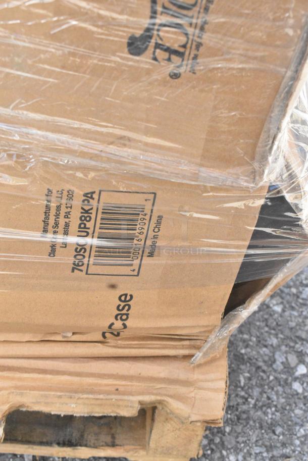 22 BRAND NEW SCRATCH AND DENT! Items Including 485UJ7PLABK EcoChoice 7 3/4" Black Jumbo Compostable Unwrapped PLA Straw - 9600/Case, 127CH12F: CONTAINER HINGED DELI, CHOICE CLEAR 12OZ DOME LID, 128HD12COMBO Choice Heavy Duty 12 oz. Microwavable Translucent Plastic Deli Container and Lid Combo Pack - 240/Case, 394365XL Noble Products Powder-Free Disposable Vinyl Gloves for Foodservice - 1000/Case, 127CH12F CONTAINER HINGED DELI, CHOICE CLEAR 12OZ DOME LID, 760SOUP8KPA Choice 8 oz. Kraft Poly-Coated Paper Food Cup with Vented Paper Lid - 250/Case, 500TW10 Choice 10 oz. Translucent Thin Wall Plastic Cold Cup - 2500/Case, 129MCR32B Choice 32 oz. Black Round Microwavable Heavy Weight Container with Lid 7 1/4" - 150/Case, Dart 12J12 12 oz. White Customizable Foam Cup, 347TCL9 Choice 9 oz. Clear Disposable Plastic Tumbler - 500/Case. 22 Times Your Bid! - Image 12 of 17