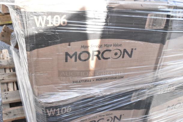 25 BRAND NEW SCRATCH AND DENT! Items Including Libbey 7504 Vina Customizable 18.5 oz. Tall Wine Glass - 12/Case, W106 , Morcon Morsoft 10" 1-Ply White Hardwound Paper Towel Roll, 800 Feet / Roll - 6/Case, 612POB2LB Choice Oblong Clear Plastic Dome Lid for 2.25 lb. & 1.5 lb Shallow Foil Take-Out Container - 500/Case, 5535513 Acopa Bouquet 13.5 oz. Wine Glass - 12/Case, Libbey 3996 Glasses, 164TS1000 Lancaster Table & Seating 10" Cast Iron Table Base Spider. 25 Times Your Bid! - Image 6 of 11