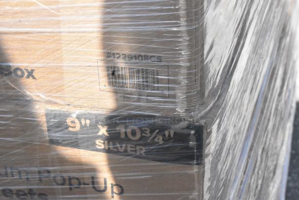 34 BRAND NEW SCRATCH AND DENT! Items Including 760WY9LT Lavex 9 oz. Translucent, Individually Wrapped Cups - 1000/Case, 433CARRIER4 CARRIER CUP-4 PULP STD300 CUP 8-32oz, BIO/COMP, 5013339 Lavex Li'l Herc 33 Gallon 1.2 Mil 33" x 39" Low Density Medium-Duty Black Trash Bag / Can Liner - 100/Case, 128HD16COMBO Choice Heavy Duty 16 oz. Microwavable Translucent Plastic Deli Container and Lid Combo Pack - 240/Case, 1229105CS Choice 9" x 10 3/4" Food Service Interfolded Pop-Up Foil Sheets - 3000/Case, 966TALLFLDB Choice White Tall-Fold 6" x 13" Dispenser Napkin - 8000/Case, 347RP9CL Visions 9" Clear Plastic Plate - 240/Case. 34 Times Your Bid! - Image 11 of 16