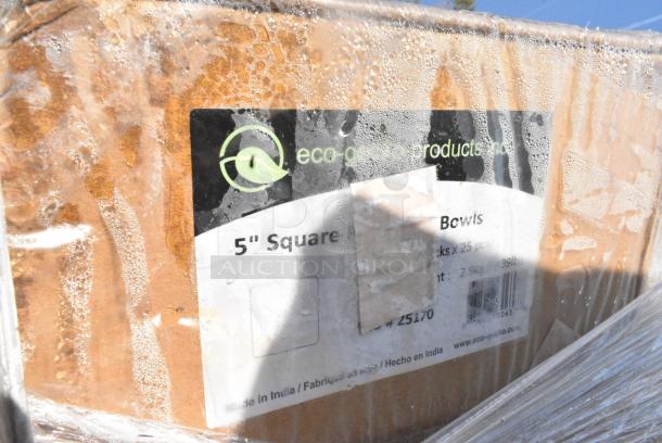 35 BRAND NEW SCRATCH AND DENT! Items Including 130BKFKSNSPH Choice Black Heavy Weight Wrapped Polystyrene Plastic Cutlery Pack with Napkin and Salt and Pepper Packets - 500/Case, Sabert 54160B50 Bowl2 Clear Dome Lid for 80 oz. and 160 oz. Square Bowls - 50/Case, 795PTOWHT8 Choice White Microwavable Folded Paper #8 Take-Out Container 6" x 4 3/4" x 2 1/2" - 300/Case, 129MCR24B T-Out 24oz Micro RND BLK Combo 150, 500L1020 Choice White Hot Paper Cup Travel Lid for 10-24 oz. Standard Cups and 8 oz. Squat Cups - 1000/Case, 127CH08 Choice 8 oz. Clear RPET Hinged Deli Container with Lid- 200/Case. 35 Times Your Bid! - Image 9 of 15
