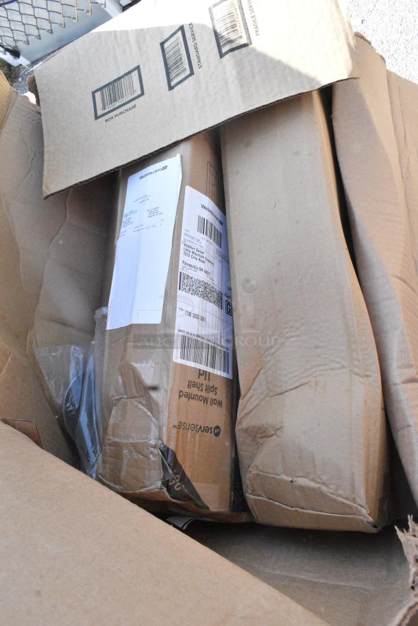 26 BRAND NEW SCRATCH AND DENT! Items Including 303PNG22GN Acopa Pangea 22 oz. Sage Matte Porcelain Pasta Bowl - 12/Case, 303VBCOPP21 Acopa Keystone 12 1/2" Vanilla Bean Stoneware Coupe Plate - 12/Case, 247PG1022FH Vigor 11" x 23" Portable Steel Griddle. 26 Times Your Bid! - Image 12 of 14