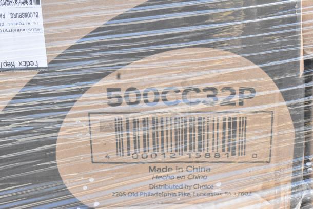 32 BRAND NEW SCRATCH AND DENT! Items Including 500LFLAT Choice 9, 12, 16, 20, and 24 oz. Clear PET Flat Lid with No Straw Slot - 1000/Case, 394345L Noble NexGen Powder-Free Disposable Black Hybrid 3 Mil Thick Gloves - Large - 1000/Case, 500CC32P Choice Clear PET Plastic Cold Cup - 32 oz. - 500/Case, 128HD8BULK Choice Heavy Duty 8 oz. Microwavable Translucent Plastic Deli Container - 480/Case. 32 Times Your Bid! - Image 10 of 14