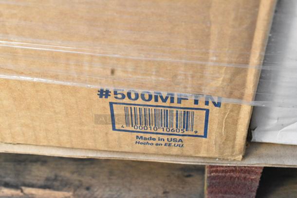 34 BRAND NEW SCRATCH AND DENT! Items Including 5008W Choice 8 oz. Tall White Poly Paper Hot Cup - 1000/Case, 346WKFSNSPM CUTLRY PK KFS/N/S&P WH250 WHITE - POLY PACK MEDWT, 127PL2 Choice PET Plastic Lid for 1.5 to 2.5 oz. Souffle Cup / Portion Cup - 2500/Case, 130WBKFORKH Choice Black Heavy Weight Wrapped Polystyrene Plastic Fork - 1000/Case, 500MFTN Lavex Natural Brown Kraft M-Fold (Multifold) Towel - 4000/Case, 5003DNAP NAPKIN 15x17 3PLY WH   2M. 34 Times Your Bid! - Image 9 of 16
