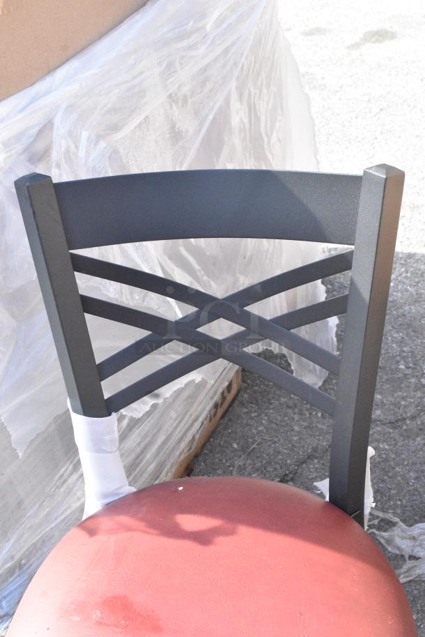 10 BRAND NEW SCRATCH AND DENT! Items Including Black Metal Cross Back Dining Chair. 10 Times Your Bid! - Image 4 of 5