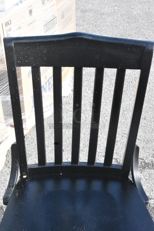 8 BRAND NEW SCRATCH AND DENT! Items Including Black Wood Pattern Dining Height Chairs w/ 3 164CUSHWDBK Lancaster Table & Seating 2 1/2" Black Vinyl Seat for Wood Frame Chairs and Bar Stools. 8 Times Your Bid! - Image 7 of 8