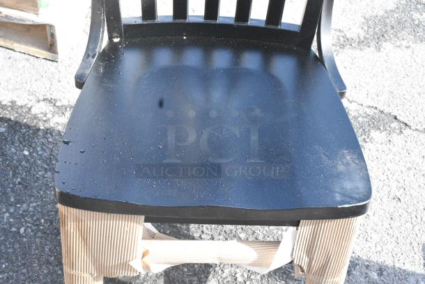 8 BRAND NEW SCRATCH AND DENT! Items Including Black Wood Pattern Dining Height Chairs w/ 3 164CUSHWDBK Lancaster Table & Seating 2 1/2" Black Vinyl Seat for Wood Frame Chairs and Bar Stools. 8 Times Your Bid! - Image 8 of 8