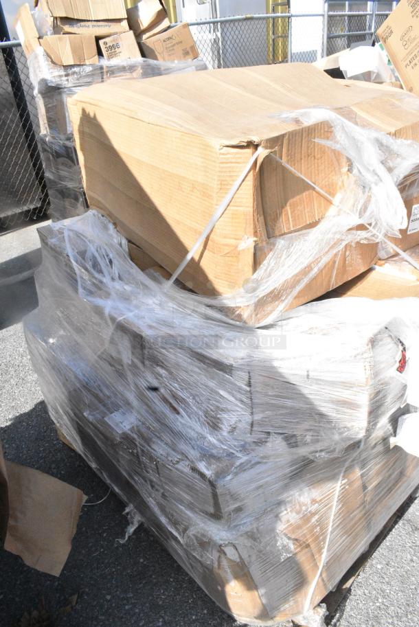 20 BRAND NEW SCRATCH AND DENT! Items Including 346WSNSM Choice Medium Weight White Wrapped Polypropylene Plastic Spork, Straw, and Napkin Kit - 1,000/Case, 423SWI36CP 36" High Wattage Strip Warmer with Adjustable Infinite Controls, 73AVF30WLFO Boltic 30" Wall-Mounted 2-Speed Oscillating Fan - 120V, 00CN070W 70 oz. White HDPE Plastic Canister - 57/Case, 500IRB100 1 Gallon (128 oz.) Translucent HDPE Industrial Round Jug - 60/Case, HPWC56020 Wilbur Curtis WC-56020 Base Assembly. 20 Times Your Bid! - Image 3 of 14