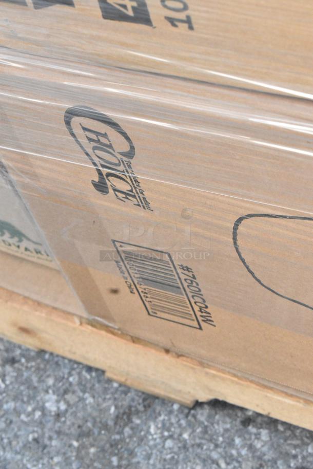 28 BRAND NEW SCRATCH AND DENT! Items Including 395OP10PF EcoChoice No PFAS Added 10" x 7 1/2" Natural Bagasse Blend Oval Plate - 500/Case, 394EN304XL Noble Products Nitrile White 3 Mil Thick All Purpose Powder-Free Textured Gloves - Extra Large - 1000/Case, 5013858HVY Lavex Hercules 55 Gallon 2 Mil 38" x 58" Low Density Heavy-Duty Black Can Liner / Trash Bag - 50/Case, 760IC04W Choice 4 oz. White Paper Frozen Yogurt / Food Cup - 1000/Case, 500CC16HD 16 oz. Plastic Cold Cup - Designed for Use Without Lids - 1000/Case, 394325M Noble NexGen Powder-Free Disposable Blue Hybrid 3 Mil Thick Gloves - Medium - 1000/Case, 130BKSPOONH. 28 Times Your Bid! - Image 10 of 14