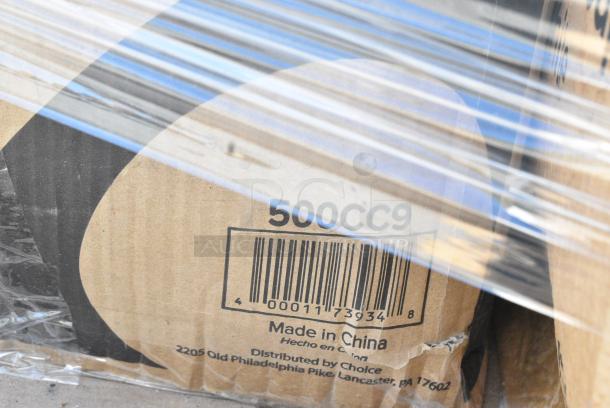 25 BRAND NEW SCRATCH AND DENT! Items Including 5008W Choice 8 oz. Tall White Poly Paper Hot Cup - 1000/Case, 130BKFKSNH Choice Black Heavy Weight Wrapped Polystyrene Plastic Cutlery Pack with Napkin - 500/Case, 433HSLCPIE Choice 5" Clear Hinged Slice Container with High Dome Lid - 300/Case, 130BKFKSNX500 Choice Black Extra Heavy Weight Wrapped Polystyrene Plastic Cutlery Pack with Napkin - 500/Case, 127P400B Choice BlackPlasticSouflle Cup, 500CC9 Choice 9 oz. Clear PET Customizable Plastic Squat Cold Cup - 1000/Case, 5008W Choice 8 oz. Tall White Poly Paper Hot Cup - 1000/Case, 795PTOWHT4 Choice White Microwavable Folded Paper #4 Take-Out Container 7 3/4" x 5 1/2" x 3 1/2" - 160/Case. 25 Times Your Bid! - Image 11 of 13