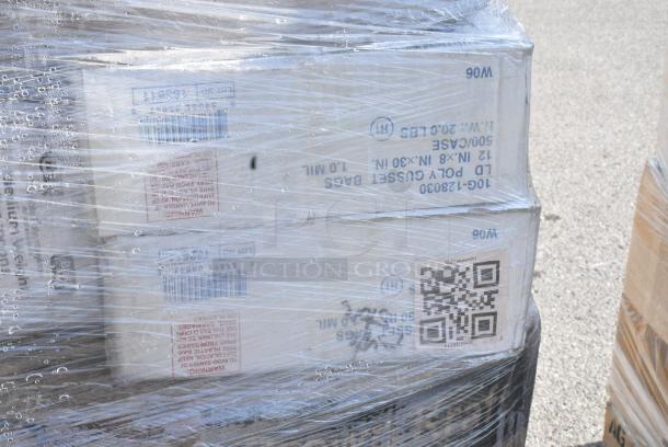 33 BRAND NEW SCRATCH AND DENT! Items Including 127PL400 Choice PET Plastic Lid for 3.25 to 5.5 oz. Souffle Cup / Portion Cup - 2500/Case, 130BKFKSH Choice Black Heavy Weight Wrapped Polystyrene Plastic Cutlery Pack - 500/Case, 2 129MCR24B Choice 24 oz. Black Round Microwavable Heavy Weight Container with Lid 7 1/4" - 150/Case, 105GC70002 Choice 2 Part Green and White Carbonless Guest Check Book - 50/Case, 347FP2P6 Visions 6 oz. Heavy Weight Clear 2-Piece Plastic Cone Champagne Flute - 120/Case, 127CH12F Choice 12 oz. Clear RPET Tall Hinged Deli Container - 200/Case, 2 129MCR24B Choice 24 oz. Black Round Microwavable Heavy Weight Container with Lid 7 1/4" - 150/Case. 33 Times Your Bid! - Image 9 of 19