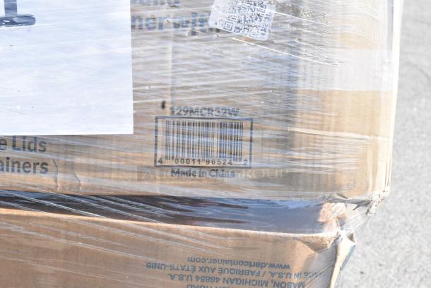 28 BRAND NEW SCRATCH AND DENT! Items Including 129MCR32W Choice 32 oz. White 7 1/4" Round Microwavable Heavy Weight Container with Lid - 150/Case, Solo 626NSL Prima PET Plastic Cold Cup Strawless Lid - 1000/Case, 500CC16 Choice Clear PET Customizable Plastic Cold Cup - 16 oz. - 1000/Case, 502386016CL Lavex 55-60 Gallon 16 Micron 38" x 60" High Density Janitorial Can Liner / Trash Bag - 200/Case, 395TO991 EcoChoice 9" x 9" x 3" Compostable No PFAS Added Bamboo / Bagasse 1 Compartment Take-Out Box - 200/Case, 795PLAKFT4 EcoChoice Kraft PLA Lined Compostable #4 Take-Out Container 7 3/4" x 5 1/2" x 3 1/2" - 160/Case, 500CC12 Choice Clear PET Customizable Plastic Cold Cup - 12 oz. - 1000/Case, 394EN502M. 28 Times Your Bid! - Image 5 of 19