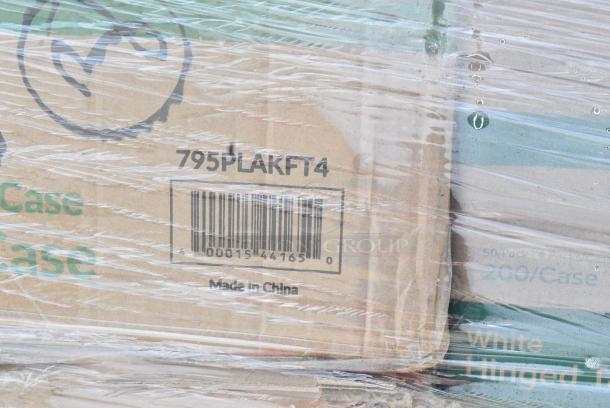 28 BRAND NEW SCRATCH AND DENT! Items Including 129MCR32W Choice 32 oz. White 7 1/4" Round Microwavable Heavy Weight Container with Lid - 150/Case, Solo 626NSL Prima PET Plastic Cold Cup Strawless Lid - 1000/Case, 500CC16 Choice Clear PET Customizable Plastic Cold Cup - 16 oz. - 1000/Case, 502386016CL Lavex 55-60 Gallon 16 Micron 38" x 60" High Density Janitorial Can Liner / Trash Bag - 200/Case, 395TO991 EcoChoice 9" x 9" x 3" Compostable No PFAS Added Bamboo / Bagasse 1 Compartment Take-Out Box - 200/Case, 795PLAKFT4 EcoChoice Kraft PLA Lined Compostable #4 Take-Out Container 7 3/4" x 5 1/2" x 3 1/2" - 160/Case, 500CC12 Choice Clear PET Customizable Plastic Cold Cup - 12 oz. - 1000/Case, 394EN502M. 28 Times Your Bid! - Image 15 of 19