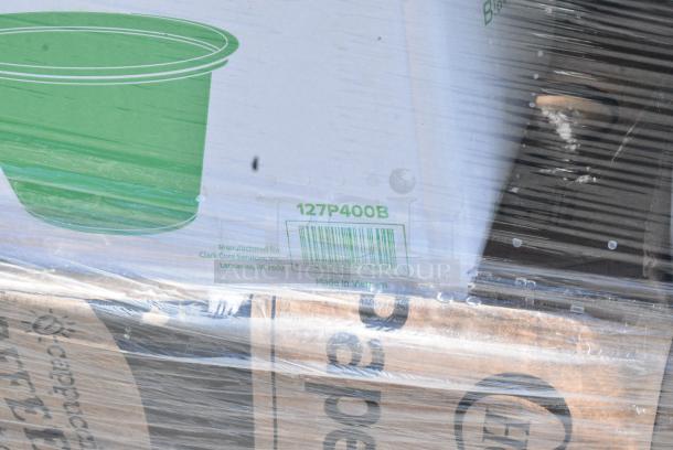 28 BRAND NEW SCRATCH AND DENT! Items Including 2 127P400B Choice 4 oz. Black Plastic Souffle Cup / Portion Cup - 2500/Case, 980960104 Matfer Bourgeat 2 5/16" Acetate Cake Collar - 1100 Ft., 760PIC05 Choice 5 oz. Clear Plastic Dessert Cup - 1,000/Case, 50016W Choice 16 oz. White Poly Paper Hot Cup - 1000/Case, 128HD8COMBO Choice Heavy Duty 8 oz. Microwavable Translucent Plastic Deli Container and Lid Combo Pack - 240/Case, 128HD32COMBO Choice Heavy Duty 32 oz. Microwavable Translucent Plastic Deli Container and Lid Combo Pack - 240/Case. 28 Times Your Bid! - Image 7 of 20