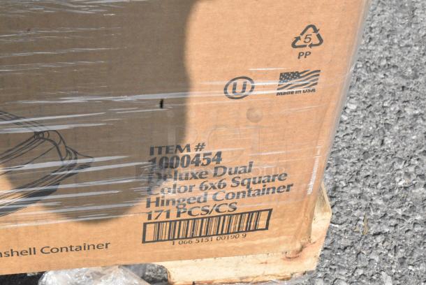 28 BRAND NEW SCRATCH AND DENT! Items Including 2 127P400B Choice 4 oz. Black Plastic Souffle Cup / Portion Cup - 2500/Case, 980960104 Matfer Bourgeat 2 5/16" Acetate Cake Collar - 1100 Ft., 760PIC05 Choice 5 oz. Clear Plastic Dessert Cup - 1,000/Case, 50016W Choice 16 oz. White Poly Paper Hot Cup - 1000/Case, 128HD8COMBO Choice Heavy Duty 8 oz. Microwavable Translucent Plastic Deli Container and Lid Combo Pack - 240/Case, 128HD32COMBO Choice Heavy Duty 32 oz. Microwavable Translucent Plastic Deli Container and Lid Combo Pack - 240/Case. 28 Times Your Bid! - Image 12 of 20