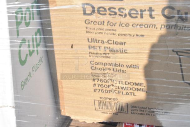 28 BRAND NEW SCRATCH AND DENT! Items Including 2 127P400B Choice 4 oz. Black Plastic Souffle Cup / Portion Cup - 2500/Case, 980960104 Matfer Bourgeat 2 5/16" Acetate Cake Collar - 1100 Ft., 760PIC05 Choice 5 oz. Clear Plastic Dessert Cup - 1,000/Case, 50016W Choice 16 oz. White Poly Paper Hot Cup - 1000/Case, 128HD8COMBO Choice Heavy Duty 8 oz. Microwavable Translucent Plastic Deli Container and Lid Combo Pack - 240/Case, 128HD32COMBO Choice Heavy Duty 32 oz. Microwavable Translucent Plastic Deli Container and Lid Combo Pack - 240/Case. 28 Times Your Bid! - Image 14 of 20