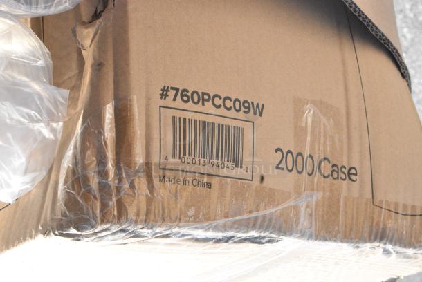 15 BRAND NEW SCRATCH AND DENT! Items Including 760PCC09W Choice 9 oz. White Poly Paper Cold Cup - 2000/Case, 500CC12 Choice Clear PET Customizable Plastic Cold Cup - 12 oz. - 1000/Case, 130BKKNIFEH CHOICE KNIFE HVY WGHT BLACK 1M, 433B Paper SOS Bags. 15 Times Your Bid! - Image 6 of 12