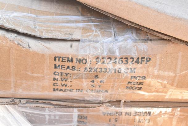 28 BRAND NEW SCRATCH AND DENT! Items Including 24723622 Vigor 2/3 Size 6" Deep Anti-Jam Stainless Steel Steam Table / Hotel Pan - 22 Gauge, 176DSP5X7 Choice 5" x 7" Acrylic Tabletop Displayette, 92246324FP Choice Deluxe 6 Qt. Oval Food Pan, HP000006063 Manitowoc Ice 17484 Water Inlet Valve 115 Vol, 164TB2222 Lancaster Table & Seating 22" x 22" Cross Cast Iron Table Base Plate. 28 Times Your Bid! - Image 8 of 12