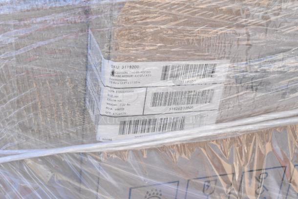 28 BRAND NEW SCRATCH AND DENT! Items Including 24723622 Vigor 2/3 Size 6" Deep Anti-Jam Stainless Steel Steam Table / Hotel Pan - 22 Gauge, 176DSP5X7 Choice 5" x 7" Acrylic Tabletop Displayette, 92246324FP Choice Deluxe 6 Qt. Oval Food Pan, HP000006063 Manitowoc Ice 17484 Water Inlet Valve 115 Vol, 164TB2222 Lancaster Table & Seating 22" x 22" Cross Cast Iron Table Base Plate. 28 Times Your Bid! - Image 9 of 12