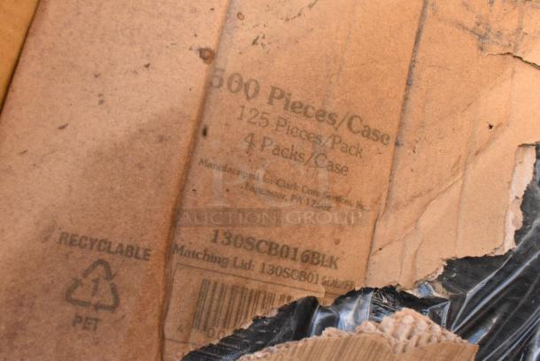 20 BRAND NEW SCRATCH AND DENT! Items Including 760PCC44 Choice White Poly Paper Cold Cup, 130SCB016BLK Visions 16 oz. Black PET Plastic Square Catering / Serving Bowl - 500/Case, Shopping Bags. 20 Times Your Bid! - Image 11 of 13