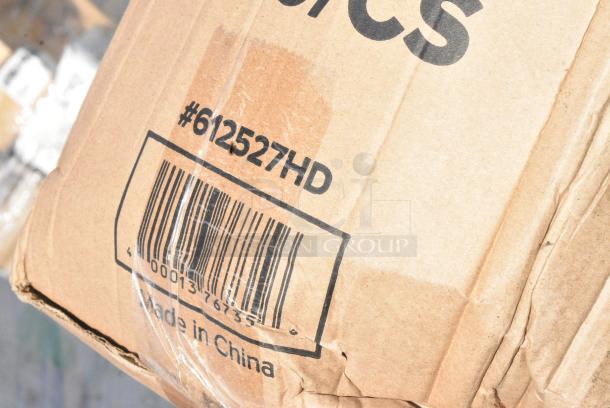 20 BRAND NEW SCRATCH AND DENT! Items Including 612527HD Choice 7" Round Heavy Weight Foil Take-Out Pan - 500/Case, 127SB18COMBO Choice 18 oz. Clear Plastic Salad Bowl with Lid - 150/Case, 130CLFKSNSPH Choice Clear Heavy Weight Wrapped Polystyrene Plastic Cutlery Pack with Napkin and Salt and Pepper Packets - 500/Case, 612FFL1230 Choice Foil Steam Table Pan Lid - Full Size - 50/Case, 500LSTRWLW Choice 9, 12, 16, 20, and 24 oz. Clear Sip-Through Lid with Extra-Wide Opening - 1000/Case, 612527HD Choice 7" Round Heavy Weight Foil Take-Out Pan - 500/Case, 127RD32BULK Choice 32 oz. Customizable Microwavable Translucent Round Deli Container - 500/Case, 395RP10C EcoChoice Compostable No PFAS Added Bamboo / Bagasse 10" Plate 3 Compartment - 500/Case. 20 Times Your Bid! - Image 14 of 17