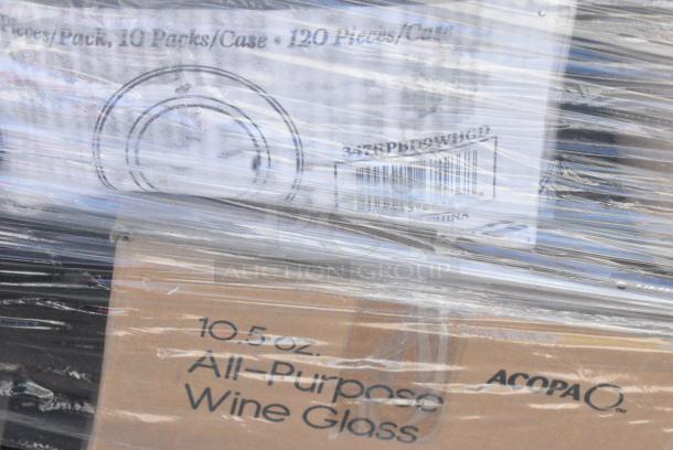 28 BRAND NEW SCRATCH AND DENT! Items Including 130TRAY16 TRAY 16" RND BLK 25 PET LID 130LID16, 712SNRSS Lavex Stainless Steel Wall Mount Sanitary Napkin Receptacle, 5535414 Acopa 10.5 oz. Customizable All-Purpose Wine Glass - 12/Case, 2 553020 Tork Dispense. 28 Times Your Bid! - Image 13 of 15