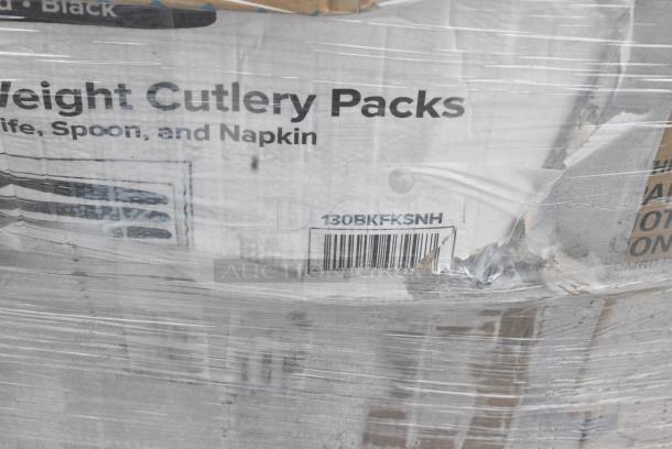 26 BRAND NEW SCRATCH AND DENT! Items Including Solo PL4N Large Clear Plastic Souffle / Cup Lid - 2500/Case, 500L1020B Choice Black Hot Paper Cup Travel Lid for 10-24 oz. Standard Cups and 8 oz. Squat Cups - 1000/Case, 394345XL , Noble NexGen Powder-Free Disposable Black Hybrid 3 Mil Thick Gloves - Extra Large - 1000/Case, 760SOUP16WPA Choice 16 oz. White Double Poly-Coated Paper Food Cup with Vented Paper Lid - 250/Case, 9662122 Just1 Interfold White 6 1/2" x 11" Dispenser Napkin - 6000/Case, 129MCS38B Choice 38 oz. Black Rectangular Microwavable Heavy Weight Container with Lid 8 3/4" x 6 1/4" x 2" - 150/Case, 500L1020B Choice Black Hot Paper Cup Travel Lid for 10-24 oz. Standard Cups and 8 oz. Squat Cups - 1000/Case. 26 Times Your Bid! - Image 7 of 13
