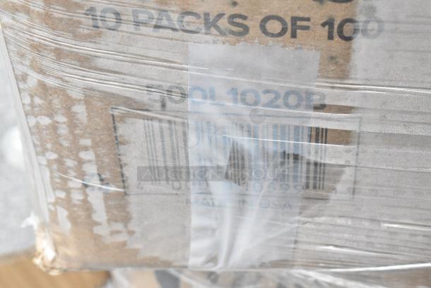 26 BRAND NEW SCRATCH AND DENT! Items Including Solo PL4N Large Clear Plastic Souffle / Cup Lid - 2500/Case, 500L1020B Choice Black Hot Paper Cup Travel Lid for 10-24 oz. Standard Cups and 8 oz. Squat Cups - 1000/Case, 394345XL , Noble NexGen Powder-Free Disposable Black Hybrid 3 Mil Thick Gloves - Extra Large - 1000/Case, 760SOUP16WPA Choice 16 oz. White Double Poly-Coated Paper Food Cup with Vented Paper Lid - 250/Case, 9662122 Just1 Interfold White 6 1/2" x 11" Dispenser Napkin - 6000/Case, 129MCS38B Choice 38 oz. Black Rectangular Microwavable Heavy Weight Container with Lid 8 3/4" x 6 1/4" x 2" - 150/Case, 500L1020B Choice Black Hot Paper Cup Travel Lid for 10-24 oz. Standard Cups and 8 oz. Squat Cups - 1000/Case. 26 Times Your Bid! - Image 13 of 13