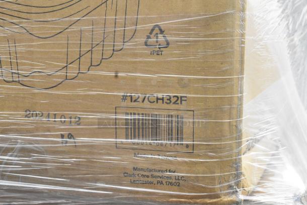 30 BRAND NEW SCRATCH AND DENT! Items Including 2 500MFTN Lavex Natural Brown Kraft M-Fold (Multifold) Towel - 4000/Case, 127CH32F Choice 32 oz. Clear RPET Tall Hinged Deli Container with Domed Lid - 200/Case, 500CC9 CUP 9oz PET SQUAT 1M FITS 500LFLAT, 500LDOME, 500TO883C3 Choice 8" x 8" x 3" Microwaveable 3-Compartment Black / Clear Plastic Hinged Container - 100/Case, 130CLFKSNH Choice Clear Heavy Weight Wrapped Polystyrene Plastic Cutlery Pack with Napkin - 500/Case, 500COLLAR EcoChoice Kraft Coffee Cup Sleeve / Jacket / Clutch - 10-24 oz. - 1200/Case, 760SOUP8WPA Choice 8 oz. White Double Poly-Coated Paper Food Cup with Vented Paper Lid - 250/Case. 30 Times Your Bid! - Image 5 of 18