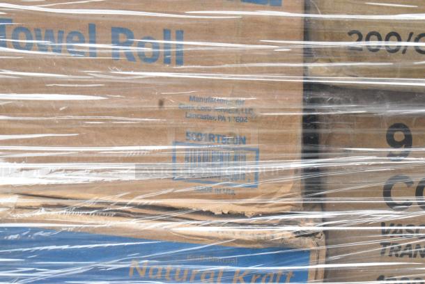 30 BRAND NEW SCRATCH AND DENT! Items Including 2 500MFTN Lavex Natural Brown Kraft M-Fold (Multifold) Towel - 4000/Case, 127CH32F Choice 32 oz. Clear RPET Tall Hinged Deli Container with Domed Lid - 200/Case, 500CC9 CUP 9oz PET SQUAT 1M FITS 500LFLAT, 500LDOME, 500TO883C3 Choice 8" x 8" x 3" Microwaveable 3-Compartment Black / Clear Plastic Hinged Container - 100/Case, 130CLFKSNH Choice Clear Heavy Weight Wrapped Polystyrene Plastic Cutlery Pack with Napkin - 500/Case, 500COLLAR EcoChoice Kraft Coffee Cup Sleeve / Jacket / Clutch - 10-24 oz. - 1200/Case, 760SOUP8WPA Choice 8 oz. White Double Poly-Coated Paper Food Cup with Vented Paper Lid - 250/Case. 30 Times Your Bid! - Image 7 of 18
