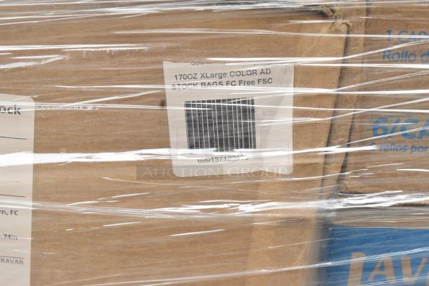 30 BRAND NEW SCRATCH AND DENT! Items Including 2 500MFTN Lavex Natural Brown Kraft M-Fold (Multifold) Towel - 4000/Case, 127CH32F Choice 32 oz. Clear RPET Tall Hinged Deli Container with Domed Lid - 200/Case, 500CC9 CUP 9oz PET SQUAT 1M FITS 500LFLAT, 500LDOME, 500TO883C3 Choice 8" x 8" x 3" Microwaveable 3-Compartment Black / Clear Plastic Hinged Container - 100/Case, 130CLFKSNH Choice Clear Heavy Weight Wrapped Polystyrene Plastic Cutlery Pack with Napkin - 500/Case, 500COLLAR EcoChoice Kraft Coffee Cup Sleeve / Jacket / Clutch - 10-24 oz. - 1200/Case, 760SOUP8WPA Choice 8 oz. White Double Poly-Coated Paper Food Cup with Vented Paper Lid - 250/Case. 30 Times Your Bid! - Image 10 of 18