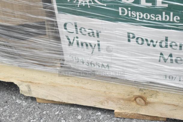 26 BRAND NEW SCRATCH AND DENT! Items Including 129MCS28B Choice 28 oz. Black Rectangular Microwavable Heavy Weight Container with Lid 8 3/4" x 6 1/4" x 1 3/4" - 150/Case, 394365M Noble Products Powder-Free Disposable Clear Vinyl Gloves for Foodservice - Medium - 1000/Case, 760SOUP64BBL Choice 64 oz. Black Paper Soup / Hot Food Cup Vented Lid - 150/Case, 130BKFKSNH Choice Black Heavy Weight Wrapped Polystyrene Plastic Cutlery Pack with Napkin - 500/Case, 500L1020B Choice Black Hot Paper Cup Travel Lid for 10-24 oz. Standard Cups and 8 oz. Squat Cups - 1000/Case, Dart 205HT1 White Foam Take Out Container with Perforated Hinged Lid 9" x 6" x 3" - 200/Case, 500CC9 Choice 9 oz. Platic Cold Cup. 26 Times Your Bid! - Image 6 of 13