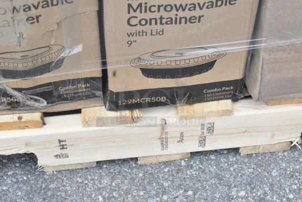 32 BRAND NEW SCRATCH AND DENT! Items Including 128HD8COMBO Choice Heavy Duty 8 oz. Microwavable Translucent Plastic Deli Container and Lid Combo Pack - 240/Case, 500COLLARBR EcoChoice Kraft Coffee Cup Sleeve / Jacket / Clutch - 10-24 oz. - 1200/Case, 128HD16COMBO Choice Heavy Duty 16 oz. Microwavable Translucent Plastic Deli Container and Lid Combo Pack - 240/Case, 500TO993C3 Choice 9" x 9" x 3" Microwaveable 3-Compartment Black / Clear Plastic Hinged Container - 100/Case, 500CC12 12 oz. Plastic Cold Cup - Designed for Use Without Lids - 1000/Case, 130WHFKNSPH Choice White Heavy Weight Wrapped Polystyrene Plastic Fork and Knife Cutlery Pack with Napkin and Salt and Pepper Packets - 250/Case, 2 129MCR50B Choice 43 oz. Black 9" Round Microwavable Heavy Weight Container with Lid - 150/Case. 32 Times Your Bid! - Image 17 of 17