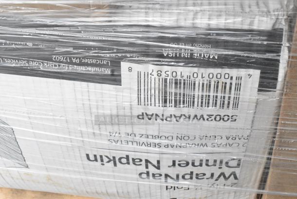 25 BRAND NEW SCRATCH AND DENT! Items Including 129MCS38B Choice 38 oz. Black Rectangular Microwavable Heavy Weight Container with Lid 8 3/4" x 6 1/4" x 2" - 150/Case, 129MCR16B Choice 16 oz. Black 6 1/4" Round Microwavable Heavy Weight Container with Lid - 150/Case, 500TO963 Choice 9" x 6" x 3" Microwaveable 1-Compartment Black / Clear Plastic Hinged Container - 100/Case, 5002WRAPNAP, Choice WrapNap White 1/4 Fold 2-Ply Dinner Napkin 16" x 16" - 3000/Case, 128HD16COMBO Choice Heavy Duty 16 oz. Microwavable Translucent Plastic Deli Container and Lid Combo Pack - 240/Case, 347RP9WHSS WAVE 9" ROUND PLASTIC PLATES 180/CASE. 25 Times Your Bid! - Image 9 of 15