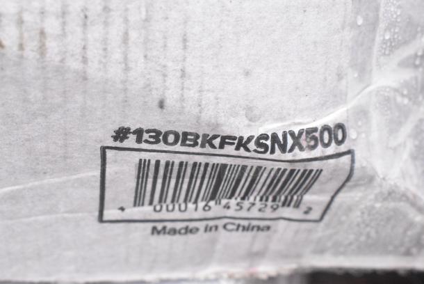 27 BRAND NEW SCRATCH AND DENT! Items Including 50010W Choice 10 oz. White Poly Paper Hot Cup - 1000/Case, 500TW35 Choice 3.5 oz. Translucent Thin Wall Plastic Cold Cup - 2500/Case, 795PTOKFT8 T-OUT 6X5X3 PAPER KFT 300 #8 CHOICE, 500TW12 Choice 12 oz. Translucent Thin Wall Plastic Cold Cup - 1000/Case, 395RP10PF EcoChoice No PFAS Added 10" Natural Bagasse Blend Plate - 500/Case, 127SB24COMBO CHOICE 24 OZ. CLEAR PLASTIC SALAD BOWL WITH LID - 150/CASE, 500LDOME Choice 9 oz., 12 oz., 16 oz., 20 oz., 24 oz. Clear PET Dome Lid with 2" Hole - 1000/Case, 130BKFKSNX500 Choice Black Extra Heavy Weight Wrapped Polystyrene Plastic Cutlery Pack with Napkin - 500/Case. 27 Times Your Bid! - Image 15 of 15