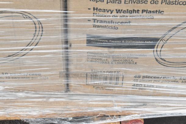 22 BRAND NEW SCRATCH AND DENT! Items Including 129MCR32B Choice 32 oz. Black Round Microwavable Heavy Weight Container with Lid 7 1/4" - 150/Case, 5001RT800N Lavex 8" Natural Kraft Hardwound Paper Towel, 800 Feet / Roll - 6/Case, 500CC16 Choice Clear PET Customizable Plastic Cold Cup - 16 oz. - 1000/Case, 129MCR32B Choice 32 oz. Black Round Microwavable Heavy Weight Container with Lid 7 1/4" - 150/Case, 5002DNAP NAPKIN 15X16.53 2PLYWH 3M 5002DNAP CHOICE, 394385XL Noble Products White Powder-Free Disposable Latex Gloves for Foodservice - Extra Large - 1000/Case, 500CC16 Choice Clear PET Customizable Plastic Cold Cup - 16 oz. - 1000/Case, 128HDLDBULK Choice Heavy Duty Microwavable Translucent Plastic Deli Container Lid - 480/Case. 22 Times Your Bid! - Image 18 of 18