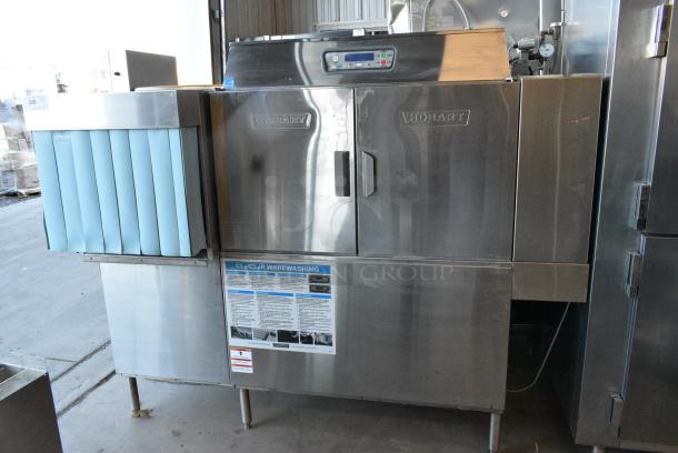Hobart CLCS76E Opti-Rinse Stainless Steel Commercial L Shaped Conveyor Dishwasher. 480 Volts, 3 Phase. - Image 1 of 9